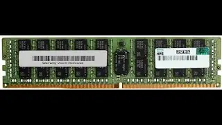 805358-B21 HPE 64GB PC4-19200 DDR4-2400MHz Registered ECC Load Reduced DIMM Memory #805358B21