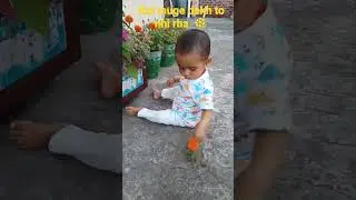 I am soo happy 😇 #masti #cutebaby #shararti #mood #fun #youtube #naughtybacha
