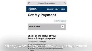 How to fill out 1200$ stimulus check application, track your stimulus check payment status