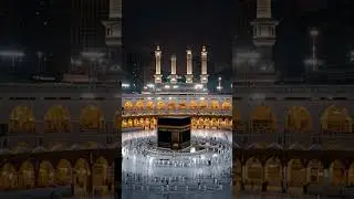 Muslims Performing Tawaf Around the Holy Kaaba in Makkah  #makkah  #talawt