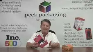 Chipboard Box Peek Packaging