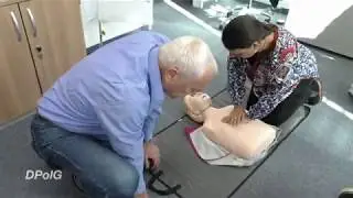 Erste Hilfe-Kurs der Malteser bei der DPolG Bayern