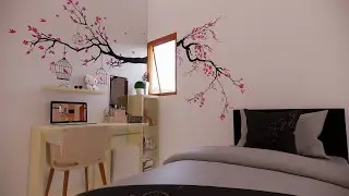 Bedroom3 Design 3D - Sketchup18, Enscape 2.5 - ASUS A455LF