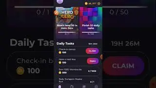Login Daily + Play Games to Earn Free NFT, EOS & Wombucks #womplay #womb #shorts #freetokens