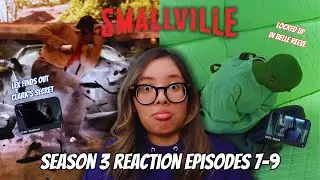 ⚡️SMALLVILLE Season 3 Episodes 7-9 Reaction | Magnetic, Shattered & Asylum💀