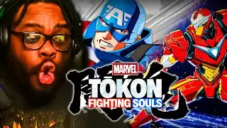 MARVEL FIGHTING GAME BY ARCSYS?! | MARVEL Tokon Fighting Souls Announce Trailer Reaction