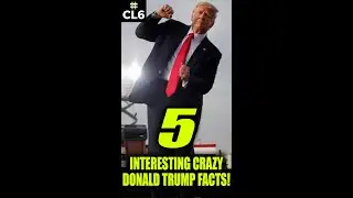 Crazy Donald Trump 5 Interesting Facts! #Shorts