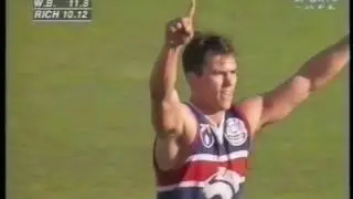 First Goal | Brett Montgomery | 1997 Round 3 | Western Bulldogs vs Richmond AFL