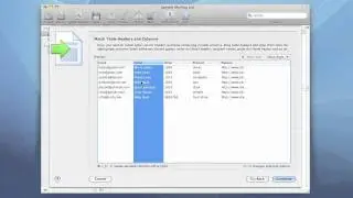 iMac Mailer - subscribe/unsubscribe via CSV file with emails