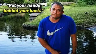 He Was Caught Cast Netting Game Fish With an Arrest Warrant