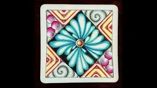 Neon Bliss Zentangle Inspired Class
