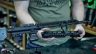 Установка двухсекционного цевья Midwest