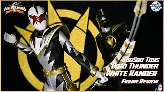 Игрушки SooSoo | Обзор фигурки Dino Thunder White Ranger в масштабе 1/6