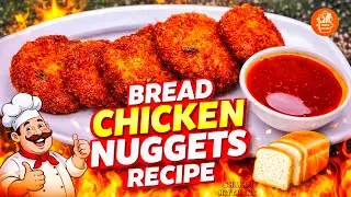 Viral Bread 🍞 Chicken Nuggets Make Very Easy & Tasty Recipe Cook with Shahla kitchens 