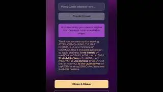 HAVA airdrop check eligibility #havacoin #airdrop #cosmos #juno