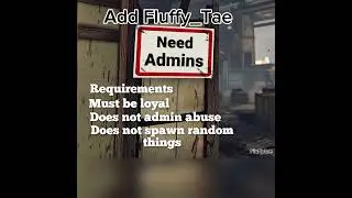 We Need Admins #roblox #desertdeath #admin #requitment