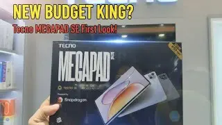 অবিশ্বাস্য দামে সেরা ট্যাব! 🔥 Tecno MEGAPAD SE Unboxing & Review