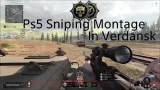 Satisfying Sniping montage in Verdansk Using New ViewEdge Monitor on Ps5 Console