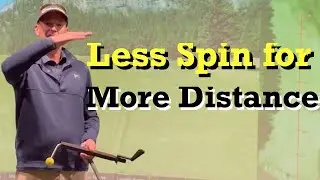 Reduce Spin Rate for Longer Drives - Golf Lesson