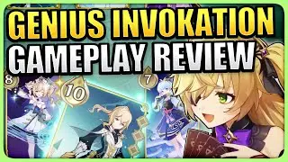 Genius Invokation TCG Mechanics OFFICIALLY REVEALED! Genshin Impact 3.3 Trading Card Game