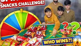 Spin & Win Snacks Challenge 🍟 | Family Fun Live Game | Ding Dong Family Live