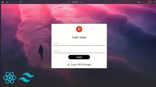 Beautiful Login Form with Tailwind CSS  | React js