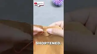 This Easy Trick Keeps Your Pants Hem Perfect.#fashiontips #lifehacktips  #sewinghacks #sewingtips