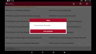 FORD Explorer 2017 ABS Service Bleed Powered By LAUNCH