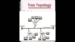Tree Topology in hindi। ट्री टोपोलॉजी। computer network topology।