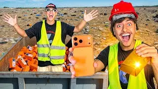 Entramos no LIXÃO e achamos um IPHONE 17 😱