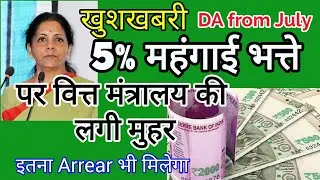 DA from July 2019 Confirmed | CPI IW Released | 17% DA from July 2019 | DA News | DA Hike