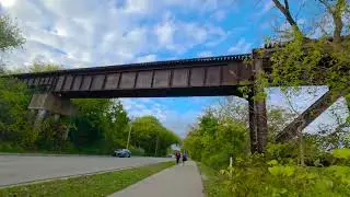 Kletzsch Park Scenic Walk  Relaxing Nature Sounds & Peaceful Trail Stroll