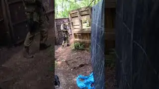 Airsoft Gameplay Airsoft BFG Double Grenade elimination ouch