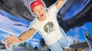 TORNADO Warning! Storm Chasing in FORTNITE