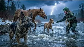 Desperate Horse Rescue in Brutal Blizzard Storm Conditions