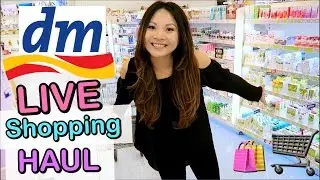 dm LIVE Shopping Haul! Drogerie Neuheiten M&auml;rz 2017 | Mamiseelen