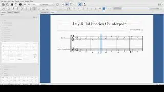 4 | 1st Species Counterpoint