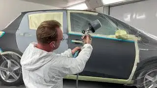 Base coat deel 1 ( watergedragen basislak )