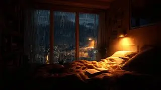 ADHD Calm & Focus: Heavy Rain on Tin Roof for Studying, Reading & Coding