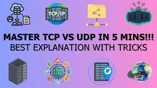 MASTER TCP VS UDP in 5 MINS!!! Best Explanation with High Quality Animation
