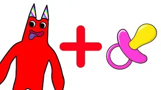 Banban + Pacifier = ??? | Boyfriend + Hello Kitty | Garten of Banban LEXV27 animations