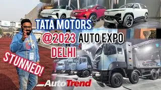 Tata Motors Pavilion Detailed Walkaround Review at Auto Expo 2023 #TeamAutoTrend