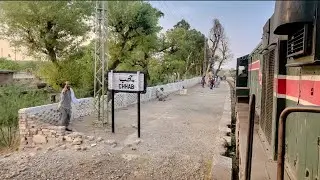 THALL EXPRESS ARRIVAL CHHAB RAILWAY STATION 🚉 #publictransport