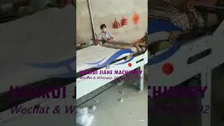 Nonwoven Polyester Wadding Production Line Machine Quilt Making Line Quilt Auto Filling Line