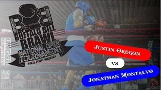 Buffalo Bill Brawl Boxing Tournament | Justin Oregon vs Jonathan Montalvo