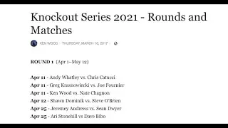MAKB knock out series, round 1 Lake Cochituate, MA