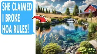 HOA Karen Reported Me For Illegal Pond! I Am The Environmental Engineer Who Designed It!