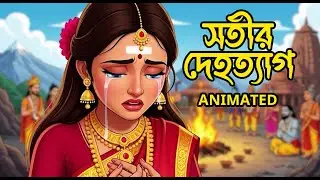 Sati's Sacrifice | Bangla choto golpo sotir dehotyag | Bengali Animation | Mythology