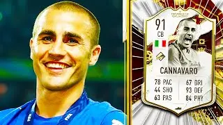 91 WORLD CUP ICON CANNAVARO PLAYER REVIEW - FIFA 23