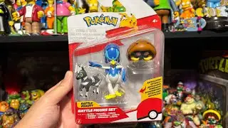 Pokemon Battle Ready Blitzle Quaxwell Kabuto Figures (Unboxing & Review) 